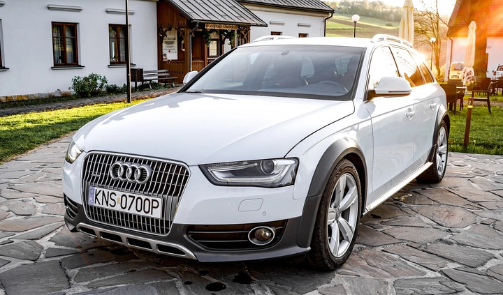 Audi A4 Allroad cena 67900 przebieg: 135500, rok produkcji 2012 z Dobra małe 704